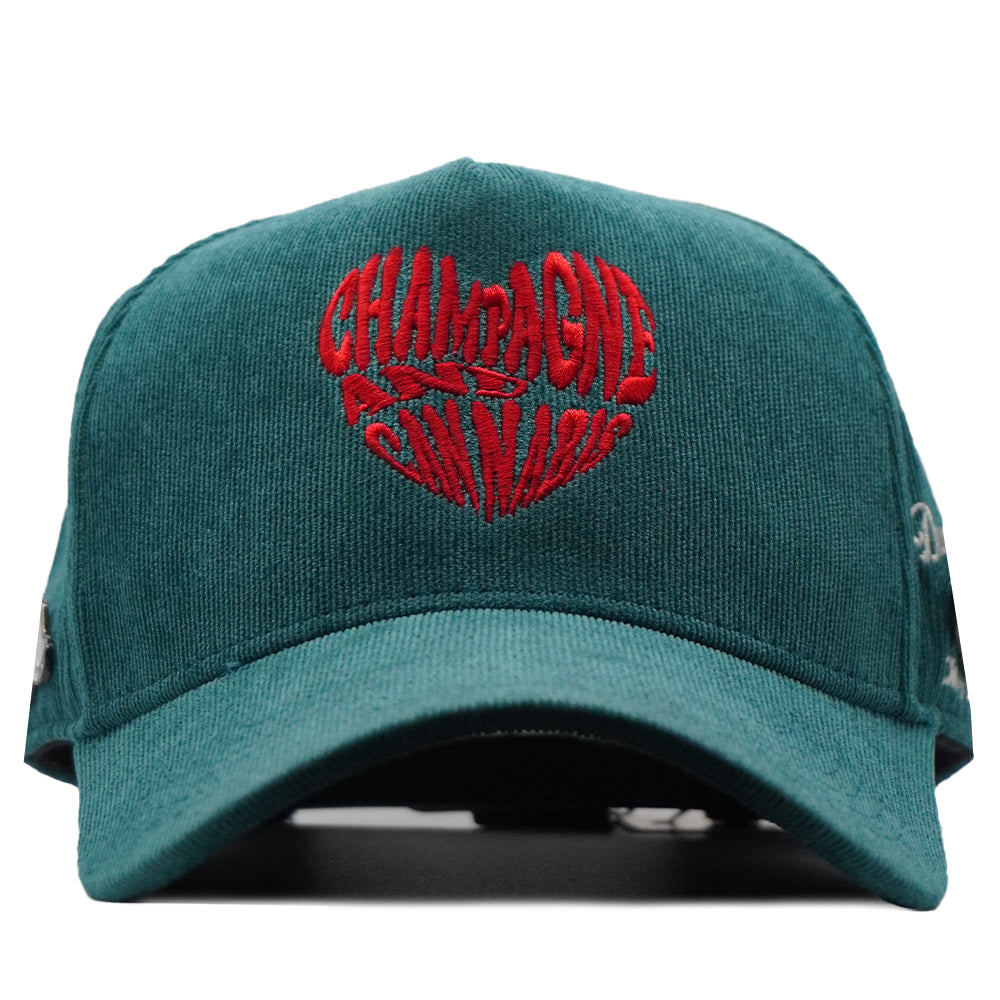 CHAMPAGNE AND CANNABIS TEAL