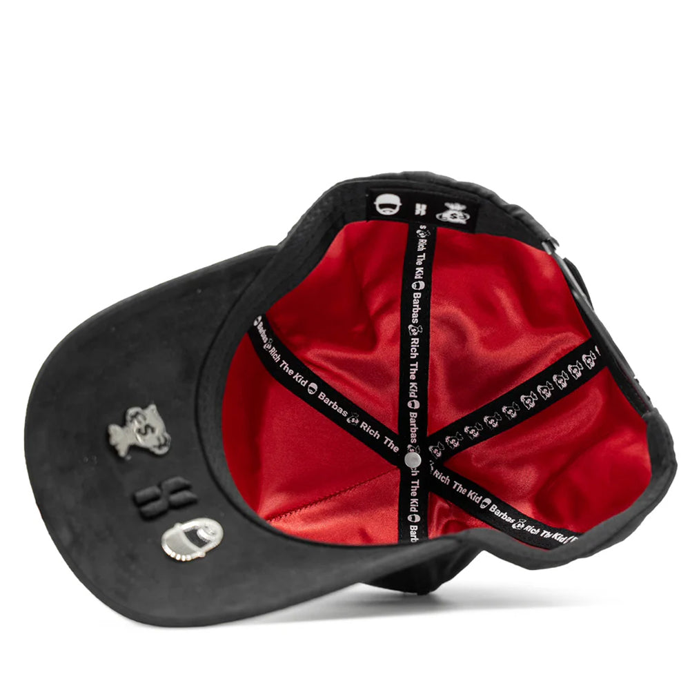 Gorra Barbas Hats x Rich The Kid - Chrome I BLACKOUT