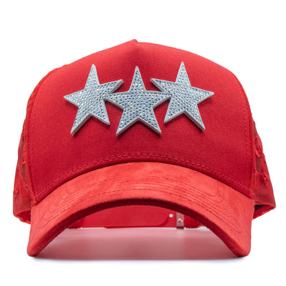 Gorra Star Hats Club Triple Red
