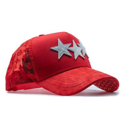 Gorra Star Hats Club Triple Red