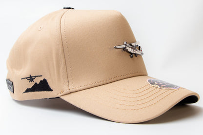 Sombrero Blanco Avioneta Beige